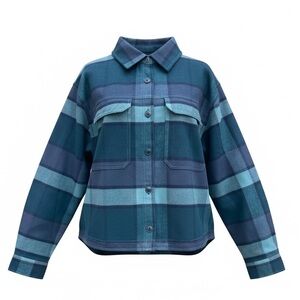 The North Face Valley Flannel Shirt Jacket XL Plaid Shacket NWT